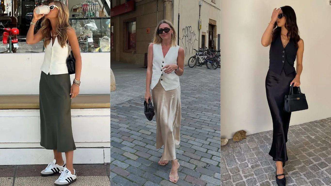 З чим носити атласну спідницю у спекотні літні дні: стильні варіанти для різних випадків З чим носити атласну спідницю у спекотні літні дні: стильні варіанти для різних випадків - today.ua