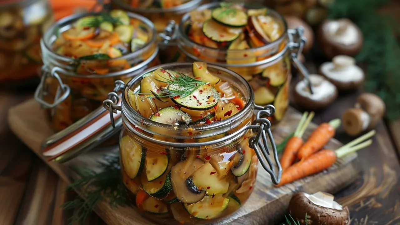 Кабачки з печерицями на зиму: рецепт закуски, яку можна подати навіть на святковий стіл - today.ua