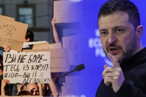 “Ганьба” у офиса Зеленского, трагедия в Донецкой области и массовые отравления: главные события прошедшего дня