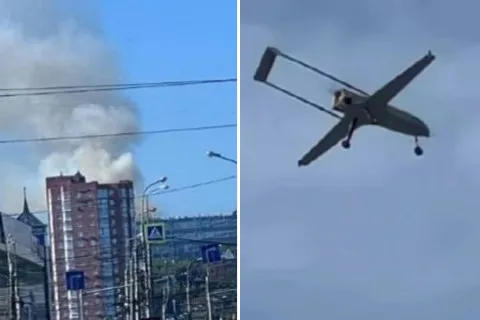 Пензу масовано атакували дрони: є прильоти по стратегічних підприємствах (фото, відео)