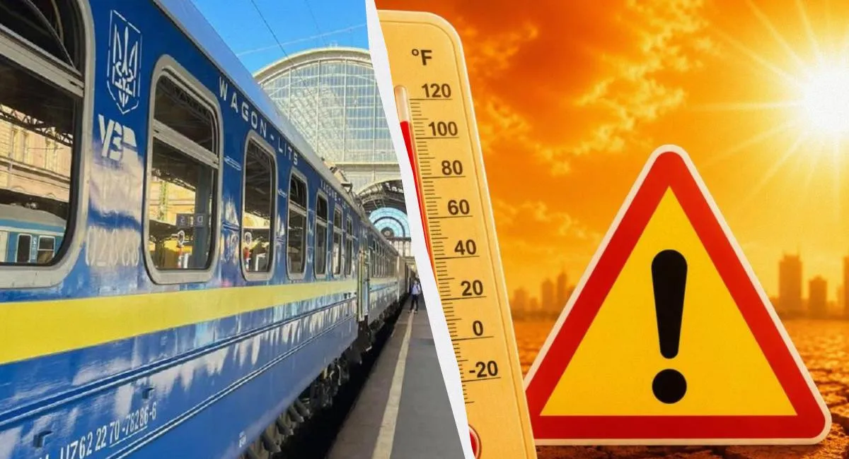 Понад 400 скарг за добу: Укрзалізниця відповіла на масове обурення через спеку у вагонах - today.ua
