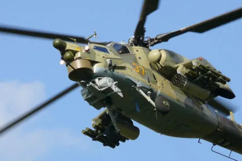 Пілоти 427 бригади "Рарог" вполювали ударний гвинтокрил Мі-28 у російському небі: чим складна така операція