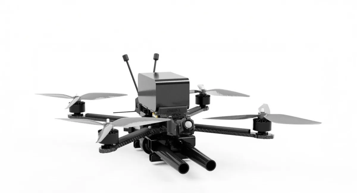 У ЗСУ з'явився дрон Chief-1s, який полює на ворожі безпілотники - today.ua