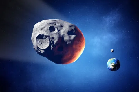 До Місяця мчить велетенський астероїд: що буде, коли він вріжеться у супутник Землі