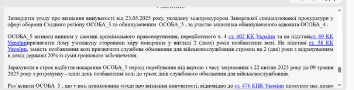 Мобилизованного украинца наказали за отказ выполнять приказ командира: что решил суд Мобилизованного украинца наказали за отказ выполнять приказ командира: что решил суд - today.ua