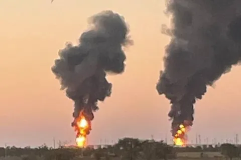 Секретна українська балістична ракета вразила нафтобазу комбінату Атлас у Ростовській області: що відомо про Грім-2