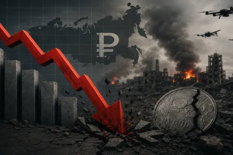 Война всё заметнее бьёт по экономике РФ: российский бизнес призывает к мирному соглашению