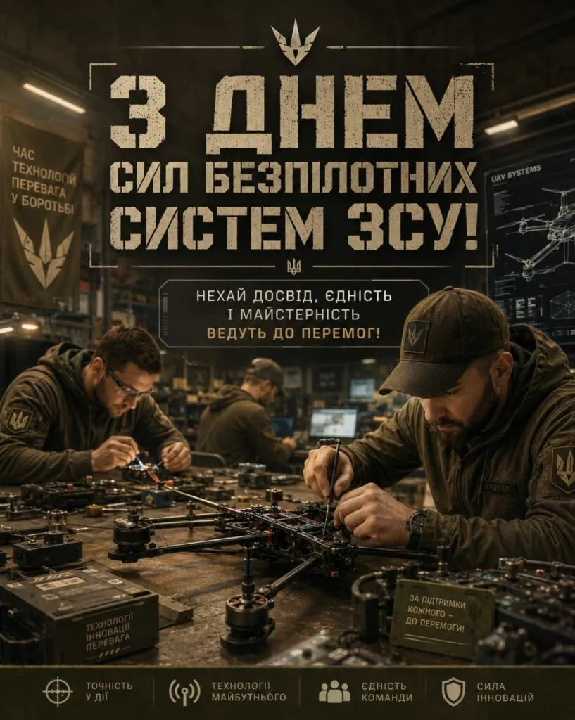 11 червня - День сил безпілотних систем ЗСУ: історія, листівки та привітання - today.ua