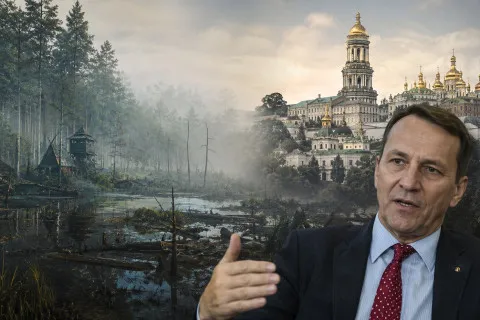 "Москва еще была лесом": глава МИД Польши резко высказался об ударе по Киево-Печерской лавре