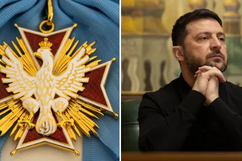 Возврату не подлежит: в Польше решили судьбу ордена, который Зеленский отдал Навроцкому