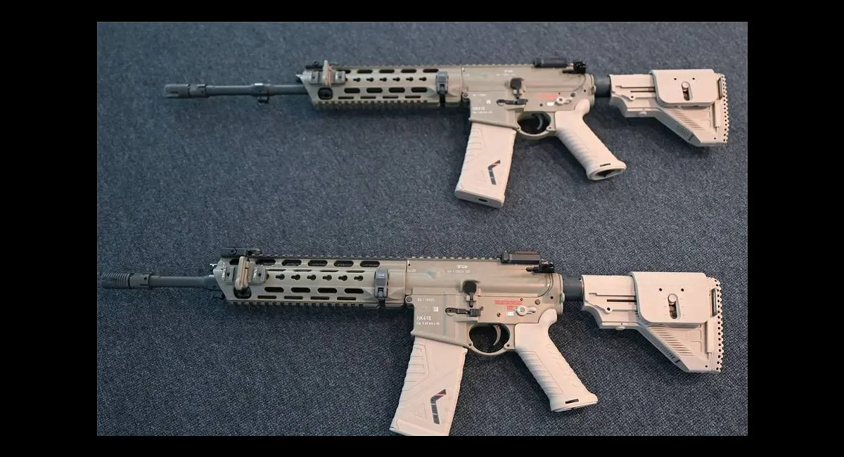 ВСУ получили немецкие штурмовые винтовки Heckler-Koch HK416 - today.ua