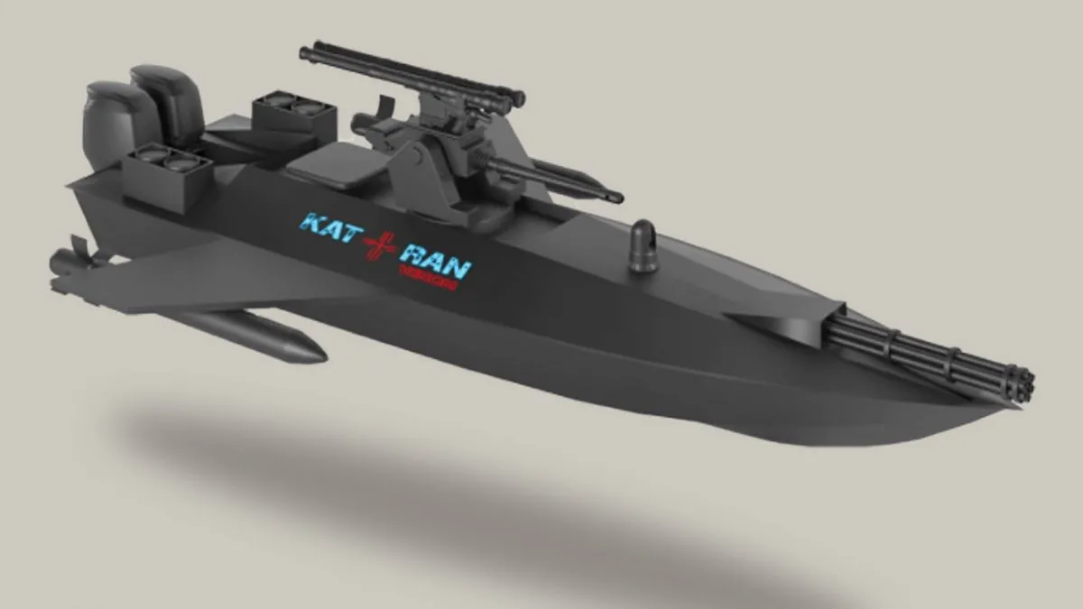 Миссии засекречены: для ВСУ создали морской дрон Катран - today.ua
