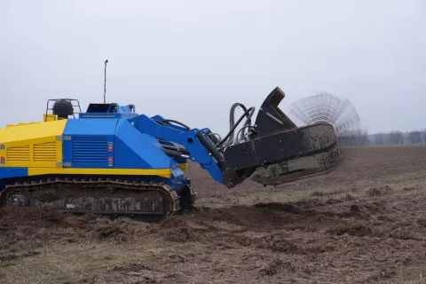 В Україні створили нову систему розмінування "Germina URCM-3000"