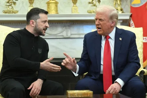 "Нужно было заставить Украину делать правильные вещи", - Трамп о ссоре с Зеленским в Белом доме