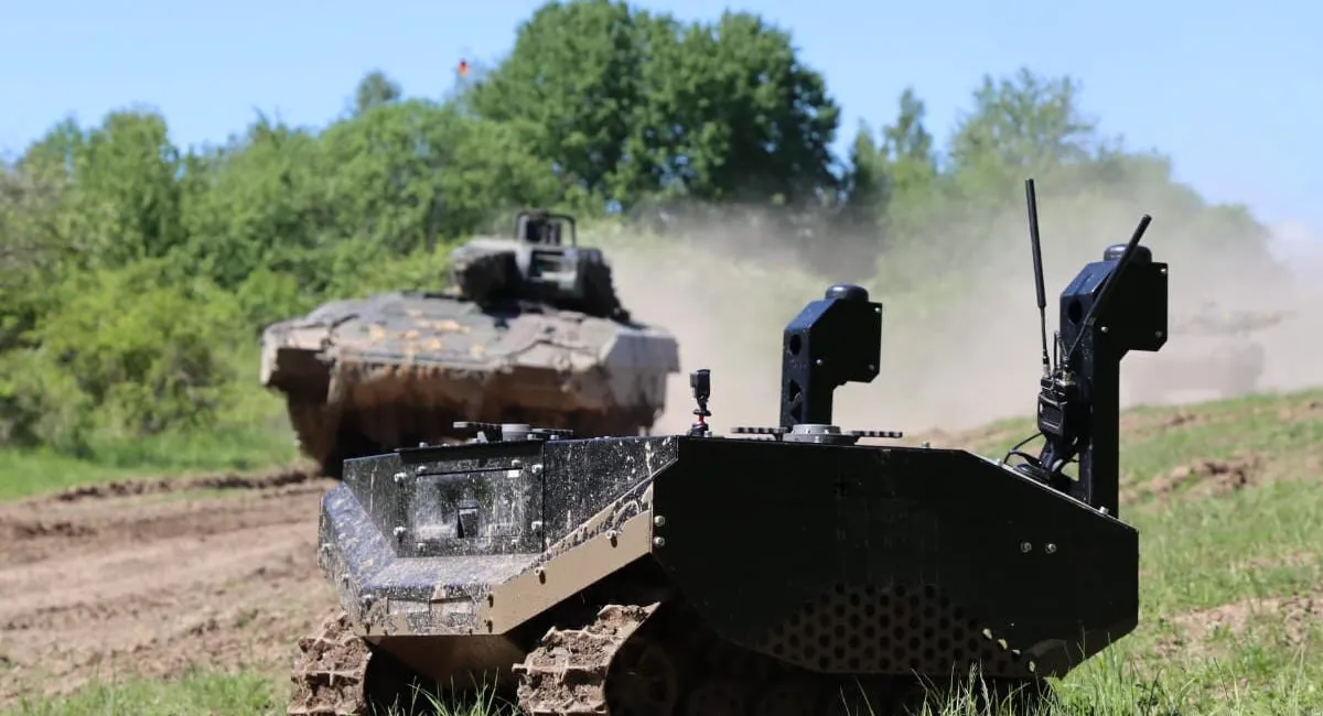 ВСУ впервые получили немецкие наземные дроны Gereon RCS - today.ua