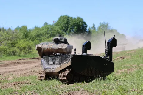 ВСУ впервые получили немецкие наземные дроны Gereon RCS