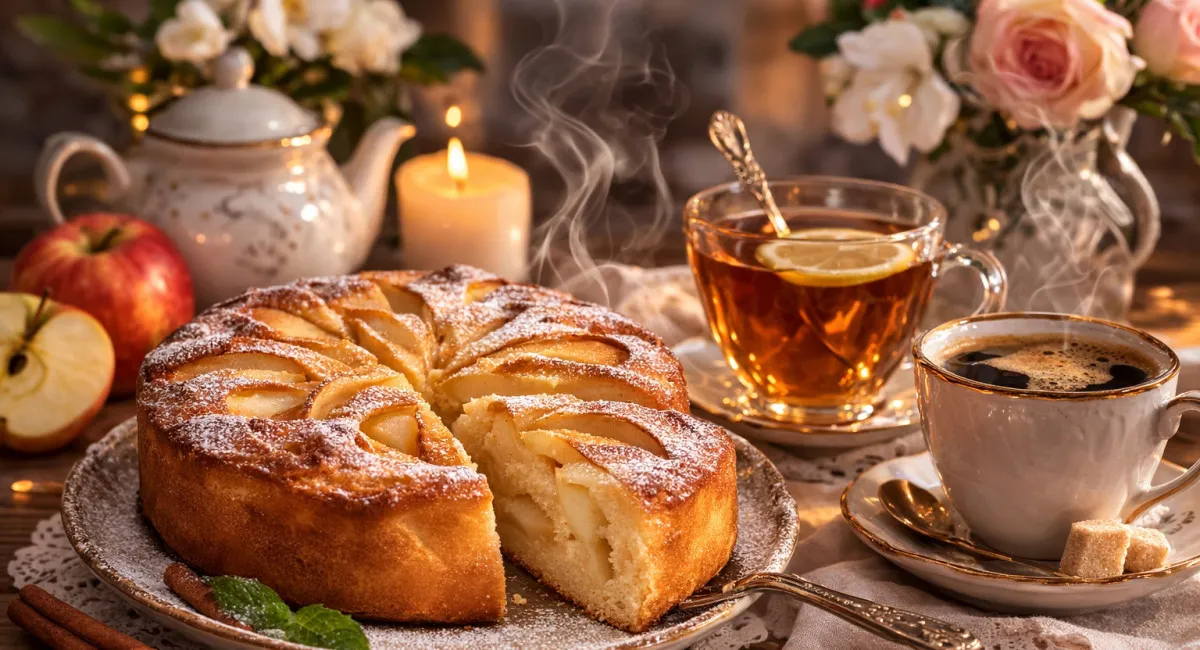 Шарлотка з яблуками з п'яти інгредієнтів: рецепт десерту, від якого неможливо відірватися - today.ua