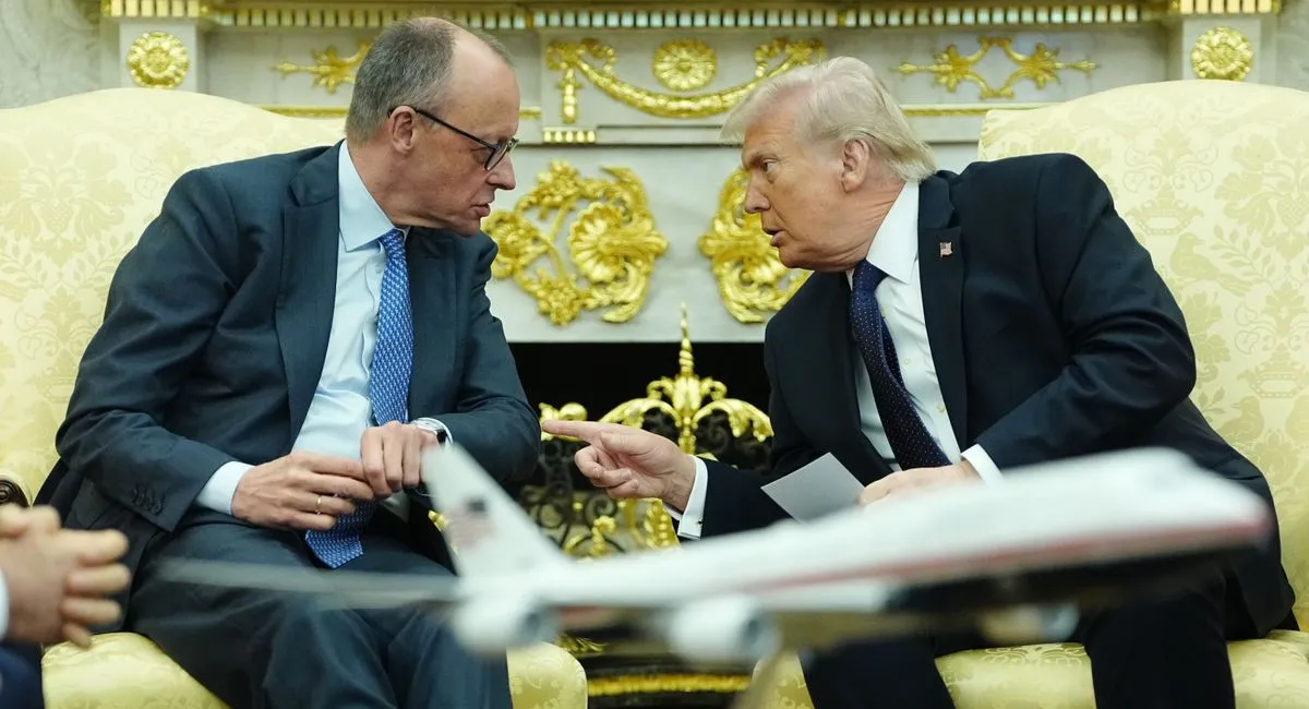 Ультиматум Мерца: німецький канцлер показав Трампу на карті, які території Україна не має права віддавати - today.ua