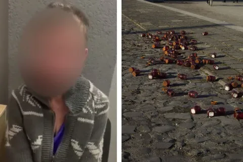 У Львові жінка розгромила меморіал жертвам теракту в Оленівці: що відомо