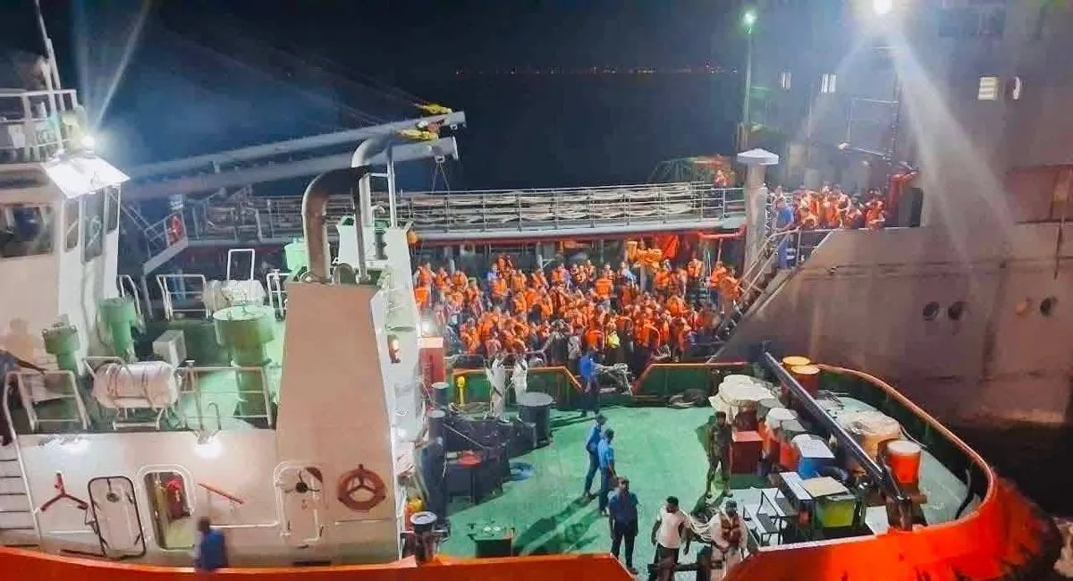 Шри-Ланка берет под контроль иранское судно: более 200 моряков эвакуировали на военную базу - today.ua