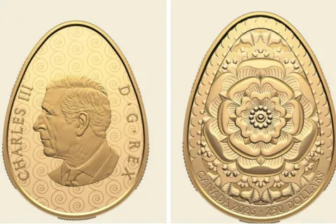 Золотое писанка за $250: в Канаде выпустили необычную монету в честь Украины