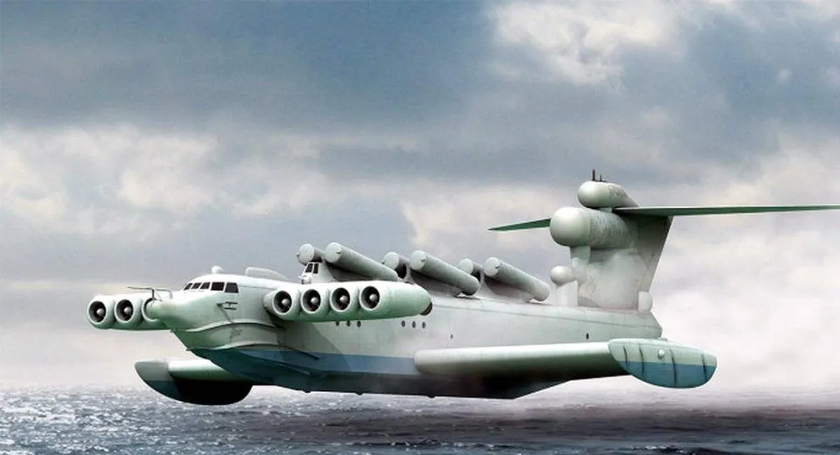 Секретная разработка Холодной войны: зачем СССР создал гигантский аппарат, летавший над морем - today.ua