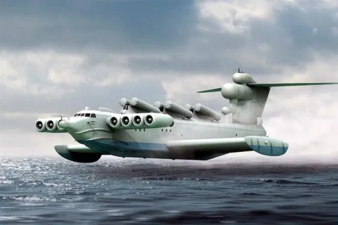 Секретная разработка Холодной войны: зачем СССР создал гигантский аппарат, летавший над морем