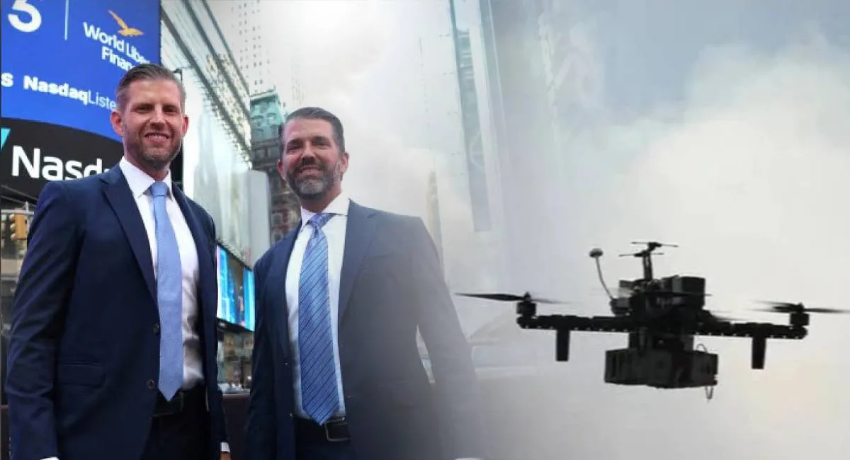 Українські креслення під американським прапором: як сини Трампа переодягають дрони з України на бренд США - today.ua