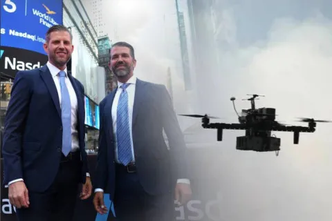 Украинские чертежи под американским флагом: как сыновья Трампа "переодевают" дроны из Украины в бренд США