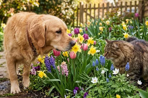 Осторожно, яд: ветеринары предупредили об опасности весенних цветов для четвероногих