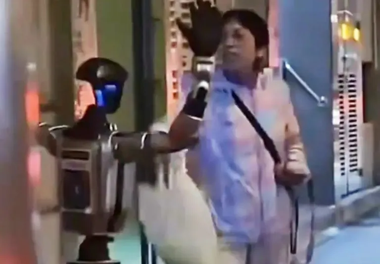 Полиция задержала гуманоидного робота в Макао: видео стало вирусным - today.ua