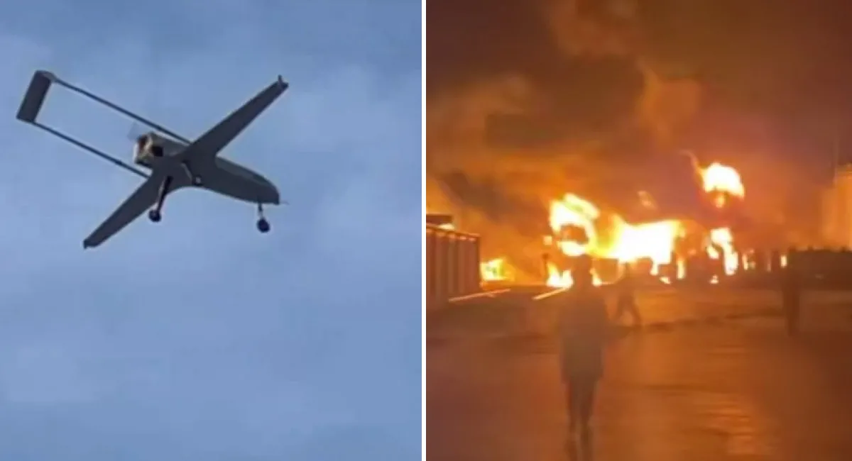 В Краснодарском крае после атаки дронов мощно горит нефтебаза (фото, видео) - today.ua