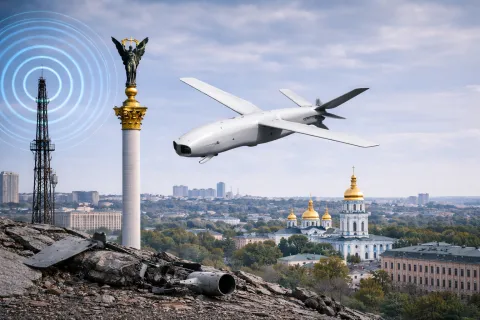 РЭБ не поможет: стало известно, какие автономные российские дроны могут долететь до центра Киева