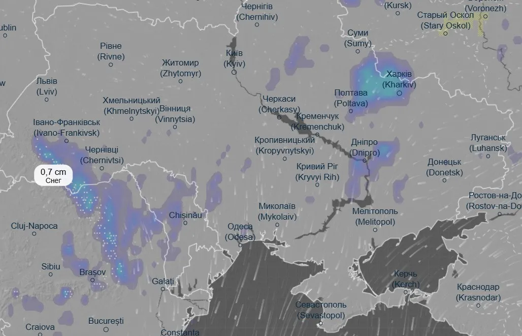 Мінус і сніг вже на підході: синоптики попередили українців про похолодання Мінус і сніг вже на підході: синоптики попередили українців про похолодання - today.ua