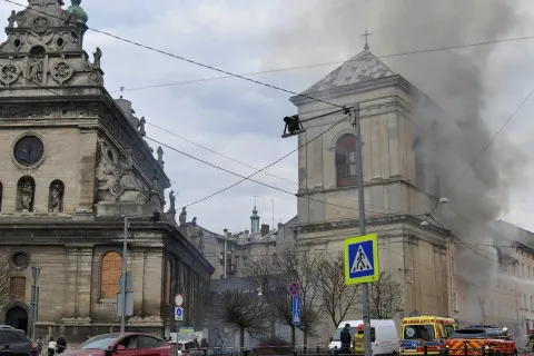 "Позор": в МИД Украины ответили на реакцию ЮНЕСКО на удар РФ по Бернардинскому монастырю во Львове