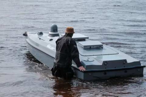 Впервые в мире: воины ГУР уничтожили российский истребитель ударом с морского дрона (видео)