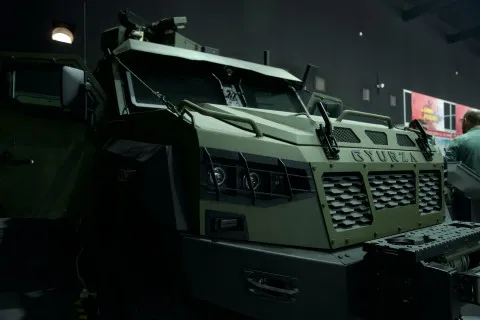 В Украине разработали новый бронеавтомобиль GYURZA-02 