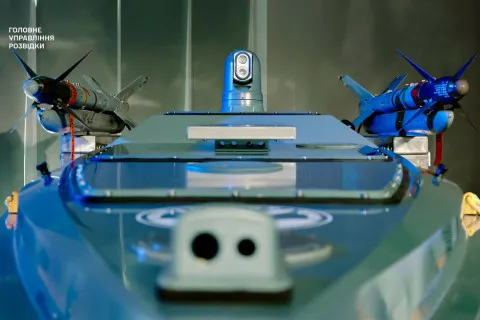 В ГУР впервые показали новые морские дроны, способные уничтожать самолеты и корабли врага