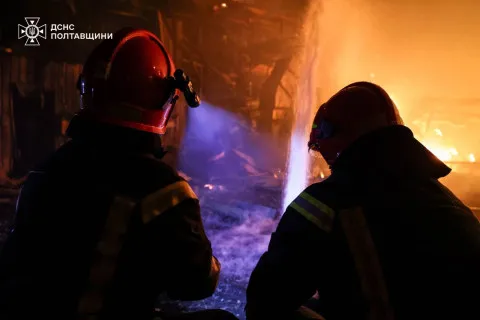 Россия нанесла ракетно-дроновый удар по Полтавщине: есть погибшие и много раненых