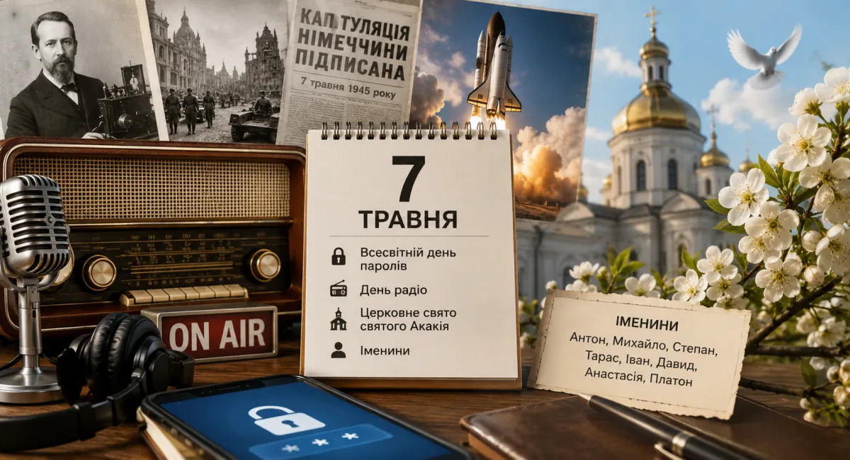 Свята, події та іменини 7 травня: повний гід по даті - today.ua