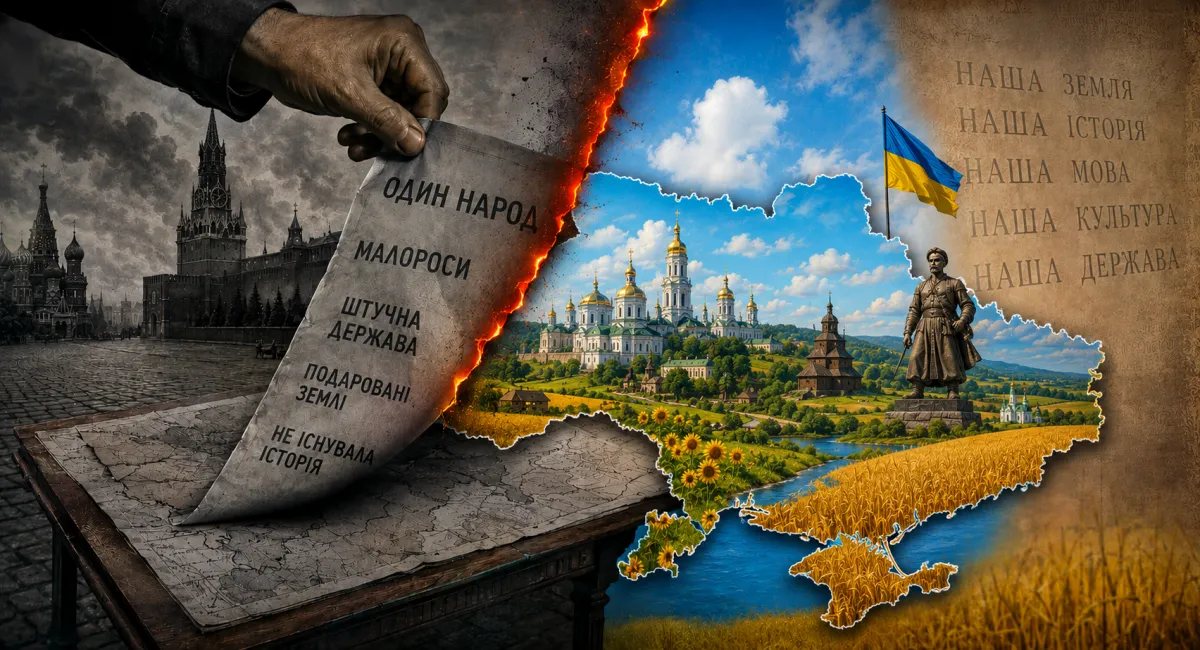 5 главных мифов об Украине, которые Россия навязывала веками - today.ua