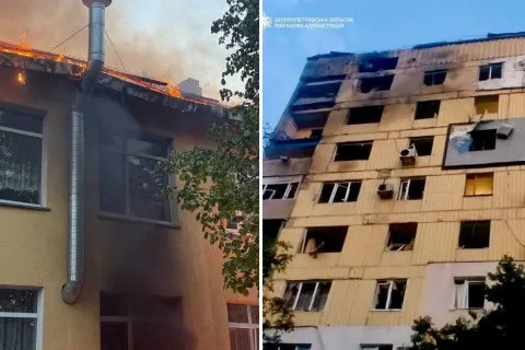 РФ била по Дніпропетровщині та атакувала дронами Київщину: є загиблий та поранені (фото)