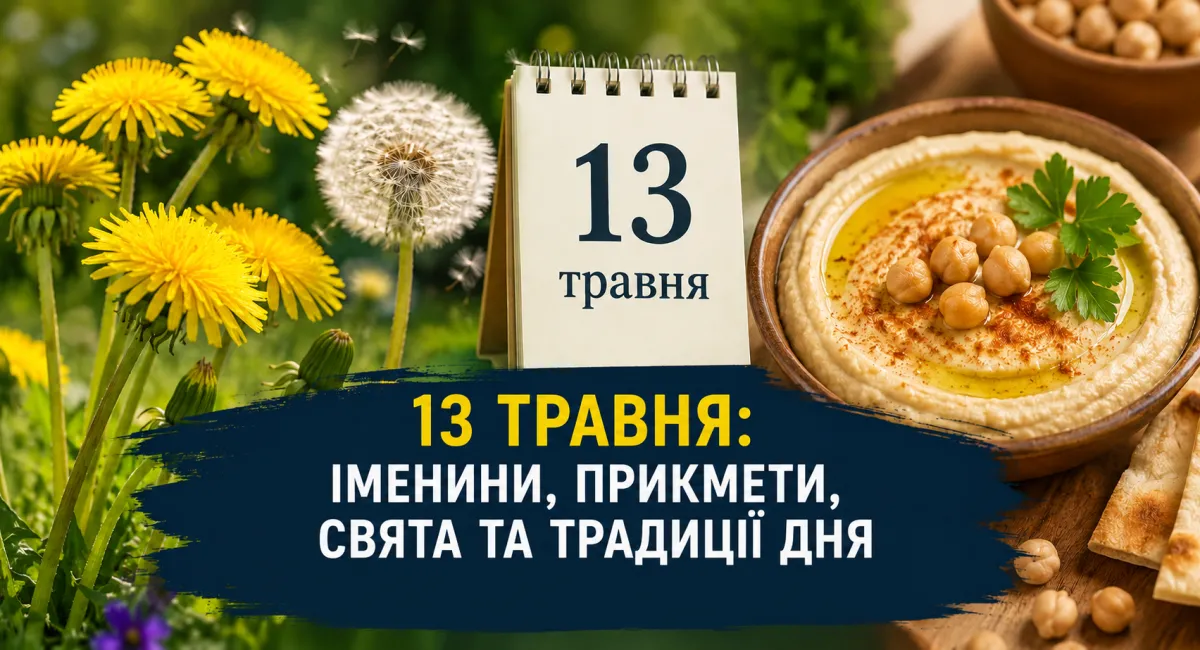 13 травня: які свята, прикмети та іменини відзначають цього дня - today.ua