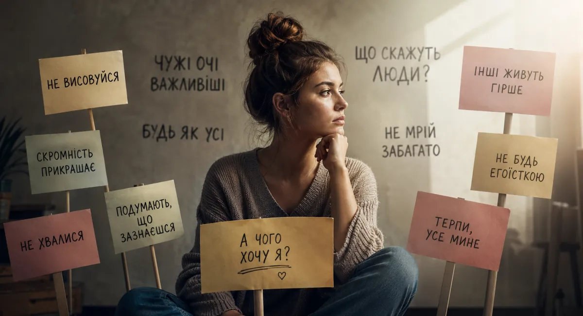 Нас вчили бути скромними: як це зламало ціле покоління українців - today.ua