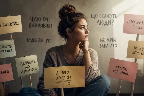 Нас учили быть "скромными": как это сломало целое поколение украинцев
