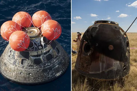 Космическая загадка Холодной войны: почему США сажают корабли на воду, а РФ — на землю