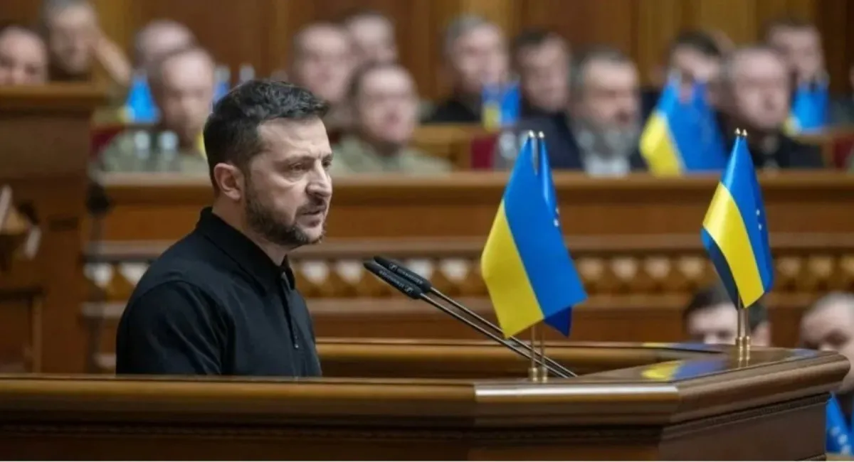 На встрече с депутатами своей фракции Зеленский назвал дату завершения горячей фазы войны - today.ua