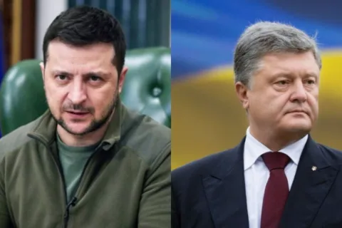 Після років протистояння: Зеленський і Порошенко вперше за багато років зустрілися віч-на-віч
