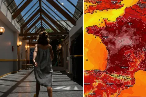 Нестерпна спека в Європі: у класі температура сягнула 54°C, є постраждалі діти