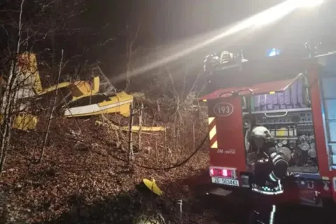 Загадочная трагедия в горах Хорватии: турецкий самолет разбился во время полета, есть жертва